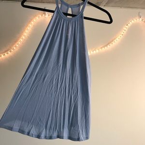 Baby blue tank top
